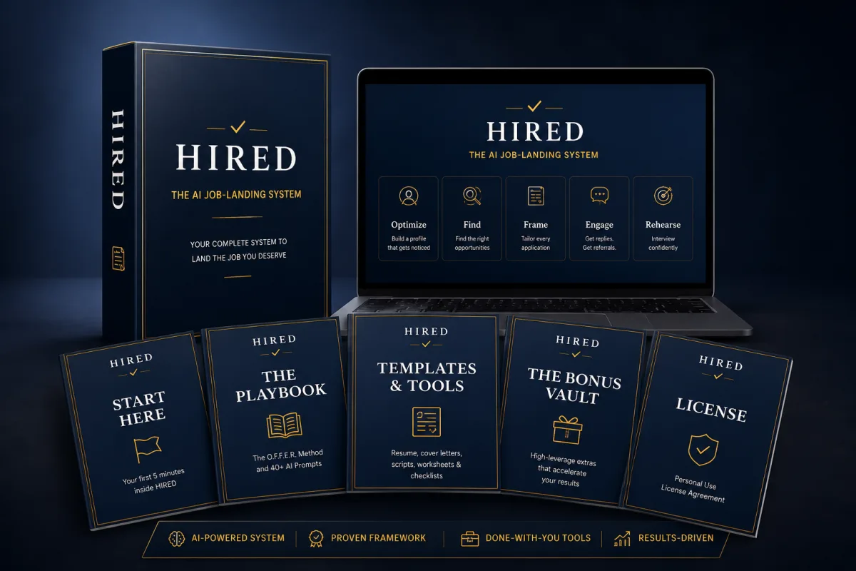 HIRED™ | AI Resume, Interview & Job Search System